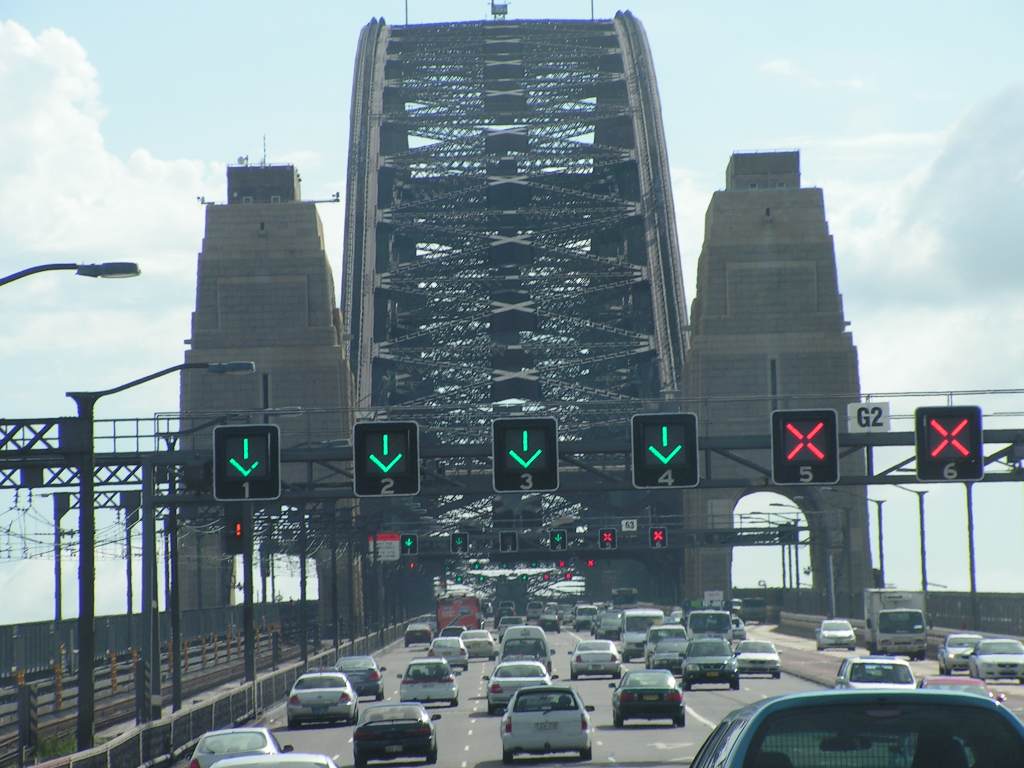ハーバーブリッジ　シドニー　橋